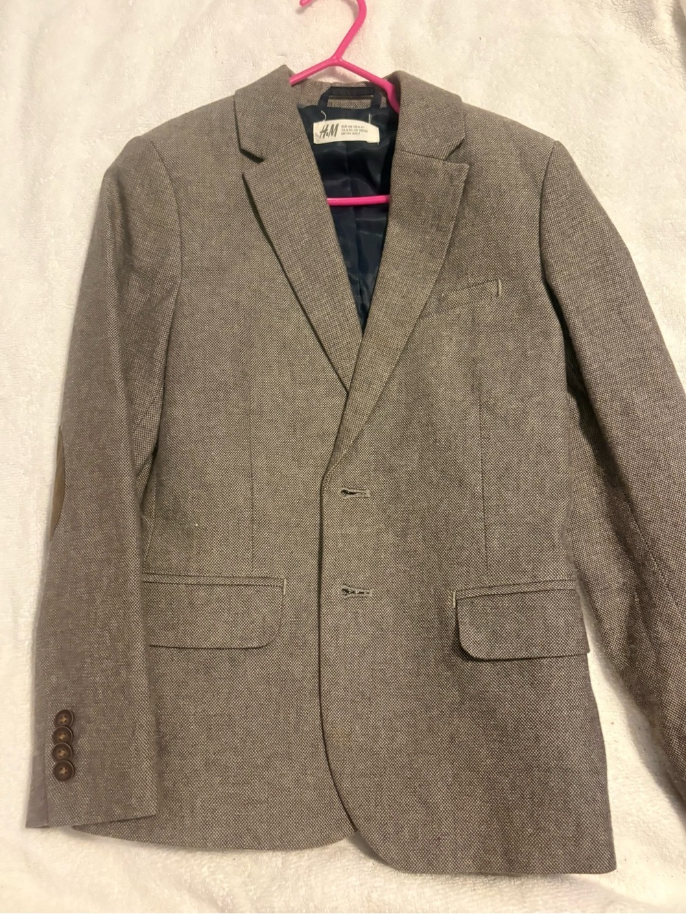 H&M Men's Tan/Brown Herringbone Sport Coat